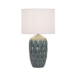 Viokef Lighting Stolní lampa PINEAPLE 1xE27/40W/230V bílá/zelená 4296101 obraz