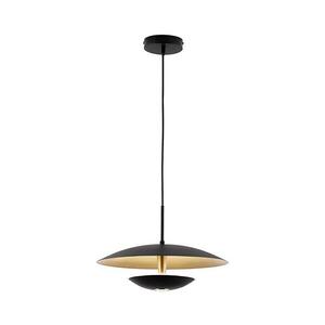 Viokef Lighting LED Lustr na lanku MONICA LED/16W/230V černá/zlatá 4242200 obraz