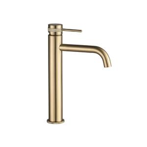 REA-B6896 - Umyvadlová baterie LUNGO 28 cm broušená zlatá REA-B6896 obraz