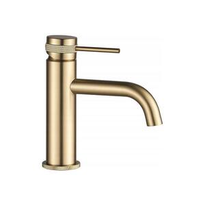 REA-B6950 - Umyvadlová baterie LUNGO 16, 5 cm broušená zlatá REA-B6950 obraz