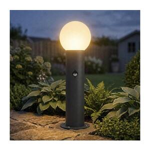46084-Venkovní lampa se senzorem STONO 1xE27/15W/230V 50 cm IP65 antracit 46084 obraz