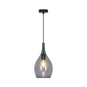 Viokef Lighting Lustr na lanku NEXT 1xE27/40W/230V kouřová černá 4306400 obraz