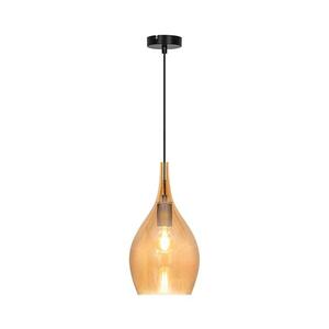 Viokef Lighting Lustr na lanku NEXT 1xE27/40W/230V oranžová/černá 4306401 obraz