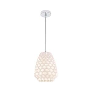 Viokef Lighting Lustr na lanku FELICIA 1xE27/60W/230V bílá 4339600 obraz