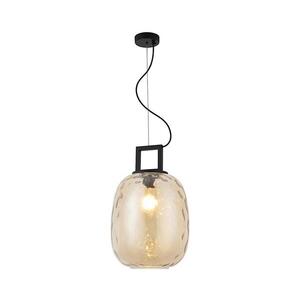Viokef Lighting Lustr na lanku LUCY 1xE27/40W/230V kouřová béžová 4302802 obraz