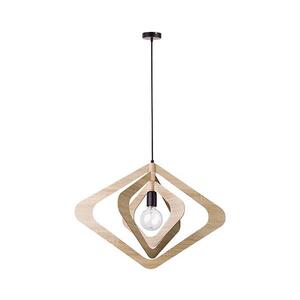 Viokef Lighting Lustr na lanku ROXIE 1xE27/15W/230V hnědá 4184300 obraz