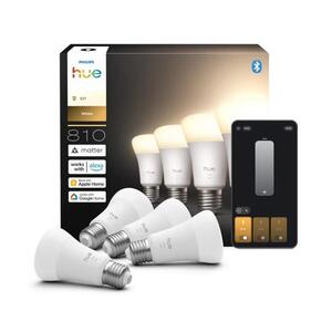 SADA 4x LED Stmívatelná žárovka Philips Hue WHITE E27/7W/230V 2700K 8721103095725 obraz