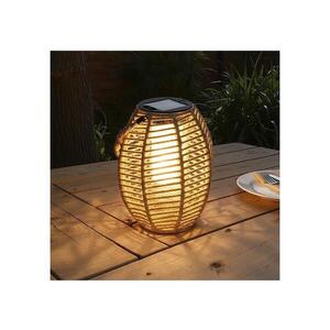 Atmosphera - LED Solární lucerna GINA LED/1, 2V 800 mAh IP44 juta 210380 obraz
