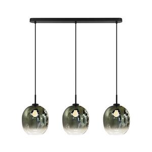Viokef Lighting Lustr na lanku MIRROR 3xE27/14W/230V kouřová černá 4345700 obraz