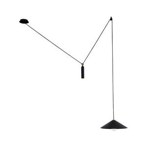 Viokef Lighting Lustr na lanku ALTO 1xE27/60W/230V černá 4258500 obraz