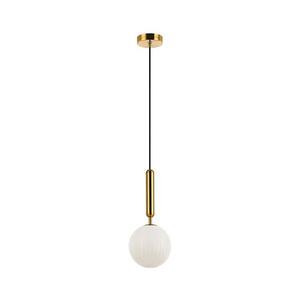 Viokef Lighting Lustr na lanku JOLIN 1xG9/5W/230V zlatá 4259300 obraz