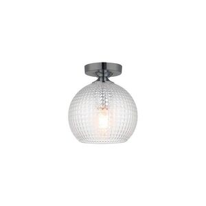 Viokef Lighting Přisazený lustr TALISA 1xE27/40W/230V černý chrom 4169900 obraz
