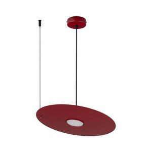 Lustr na lanku PIATTO 1xGX53/15W/230V pr. 35 cm vínová MLP2911 obraz