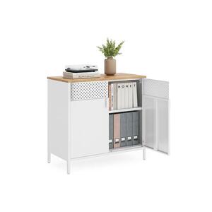 Komoda FIRA 80x40 cm bílá/dub LSC102W57 obraz
