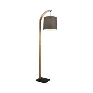Viokef Lighting Stojací lampa HANA 1xE27/40W/230V hnědá 4305600 obraz