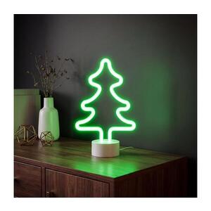 LED Neonová stolní dekorace LED/2W/3xAA USB strom 43996D obraz