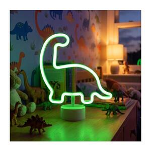 LED Neonová stolní dekorace LED/2W/3xAA USB dinosaur 43996E obraz
