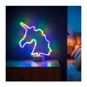 LED Neonová stolní dekorace LED/2W/3xAA USB jednorožec 43996B obraz
