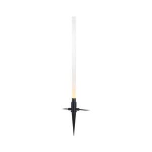 Markslöjd 107719 - LED Venkovní lampa GARDEN24 LED/3W/24V 66 cm IP44 černá/čirá 107719 obraz