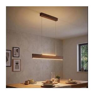Eglo 39346 - LED Lustr na lanku CLIMENE LED/17W/230V + LED/4, 2W ořech 39346 obraz
