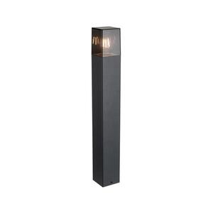 Venkovní lampa 1xE27/40W/230V IP44 80 cm černá/kouřová OUTD. BOLL. LIGHT E27 XD 80 SQ obraz