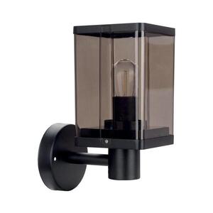 Venkovní nástěnná lampa 1xE27/60W/230V IP44 černá/kouřová hnědá OUTD. WALL LIGHT E27 XD SMOKE obraz