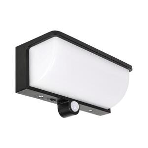 LED Solární nástěnné svítidlo se senzorem LED/3W/3, 7V IP54 1500 mAh černá SOLAR WALL LIGHT PIR LED obraz