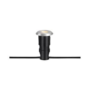 Markslöjd 107716 - LED Venk. zápust. svít. GARDEN24 0, 8W/24V IP44 černá/m. chrom 107716 obraz