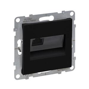 Legrand - Ethernetová zásuvka bez rámečku RJ45 SUNO černá 721450 obraz