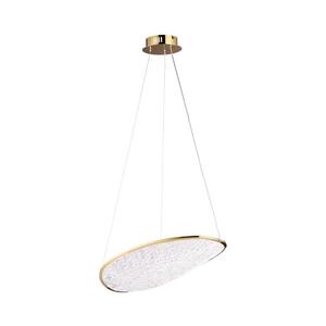 MAXLIGHT P0637D - LED Lustr na lanku EMPIRE LED/17W/230V zlatá P0637D obraz