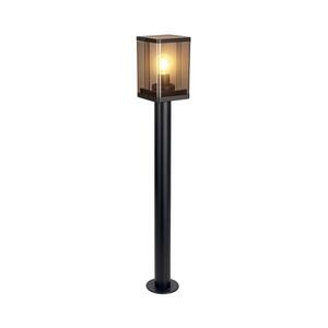 Venkovní lampa 1xE27/60W/230V IP44 černá/kouřová hnědá OUTD. BOLL. LIGHT E27 XD SMOKE obraz