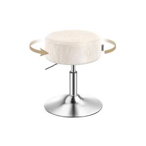 Taburet NUBE pr. 38, 5 cm bílá LJB120W01 obraz