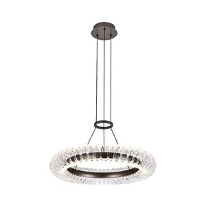 Viokef Lighting LED Lustr na lanku ALBA LED/39W/230V šedá/čirá 4337000 obraz