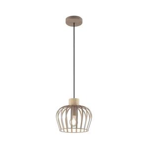 Brilliant - Lustr na lanku NORDIC CAGE 1xE27/20W/230V pr. 25 cm béžová 51551/22 obraz