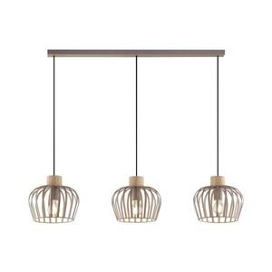 Brilliant - Lustr na lanku NORDIC CAGE 3xE27/20W/230V béžová 51553/22 obraz