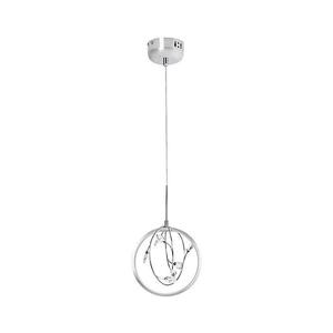 Rabalux 1493 - LED Křišťálový lustr na lanku CHRISSY LED/7W/230V 480 lm 1493 obraz