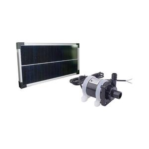 Solární čerpadlo s fotovoltaickým panelem 900l/hod 20W HD0214+HD0548 obraz