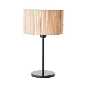 Brilliant - Stolní lampa WIMEA 1xE27/52W/230V černá/béžová 93107/76 obraz
