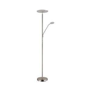 Globo 59093N - LED Stm Stojací lampa STANFORD 28W/230V + 5W 3000K matný chrom 59093N obraz