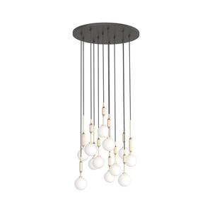 Open Design OR85396 - Lustr na lanku ERO 12xG9/8W/230V zlatá OR85396 obraz