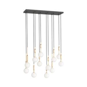 Open Design OR85457 - Lustr na lanku ERO 12xG9/8W/230V zlatá OR85457 obraz