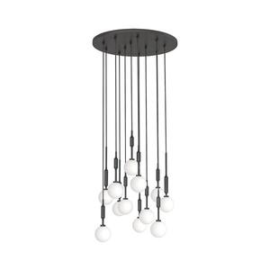 Open Design OR85402 - Lustr na lanku ERO 12xG9/8W/230V černá OR85402 obraz