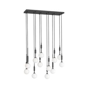 Open Design OR85464 - Lustr na lanku ERO 12xG9/8W/230V černá OR85464 obraz