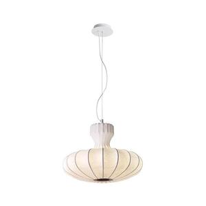 Viokef Lighting LED Lustr na lanku BOLA LED/11W/230V + 1xE27/5W CRI 90 bílá 4334400 obraz