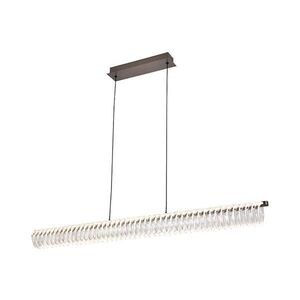 Viokef Lighting LED Lustr na lanku ALBA LED/39W/230V šedá/čirá 4337100 obraz