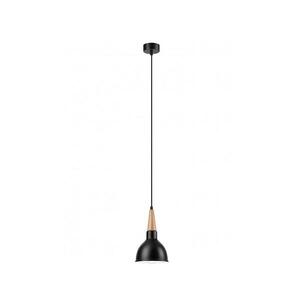 Lustr na lanku FRANCESCA 1xE27/60W/230V černá LM-1.106 BLACK obraz