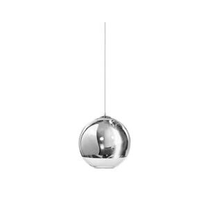 Azzardo - Lustr na lanku SILVER 1xE27/60W/230V obraz