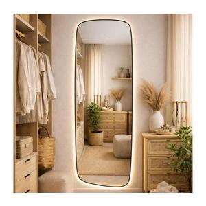 Baltica Design-LED Zrcadlo s pods. STONE CALM 15W/230V 4500K 155x50 cm IP65 čer. 5904107933283 obraz