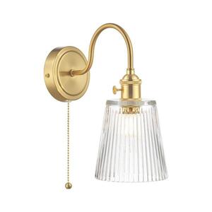 Där Lighting Där Lighting HAD0740-05 - Nástěnná lampa HADANO 1xE14/40W/230V zlatá HAD0740-05 obraz