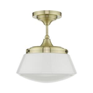 Där Lighting Där Lighting CAD0175 -Koupelnový přisazený lustr CADEN 1xE27/60W/230V IP44 mosaz CAD0175 obraz